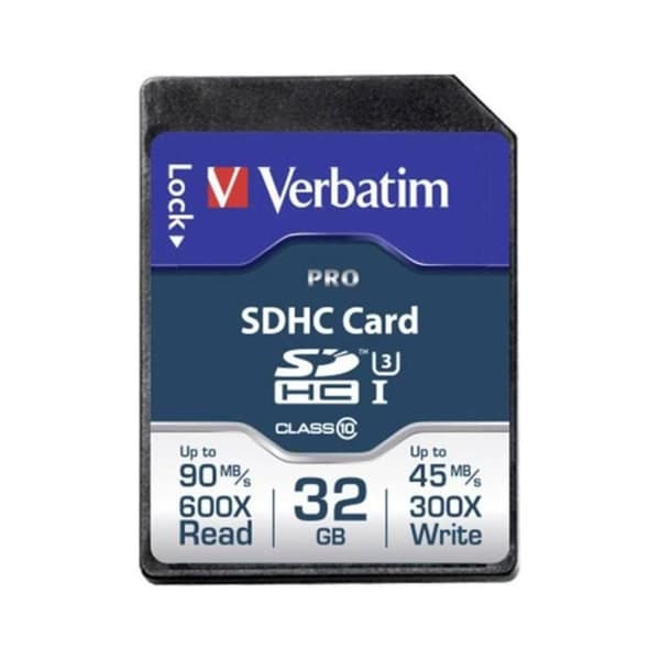 Verbatim PRO 32GB Klass 10 UHS-I SDHC-minneskort