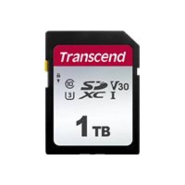 SDHC-minneskort 1 TB Klass 10, UHS-I, UHS-Klass 1 - TRANSCEND - TS1TSDC300S
