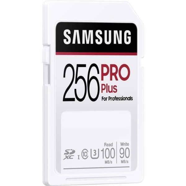 Samsung Pro Plus 256 GB UHS-I SDXC-kort vattentätt, stöttålig