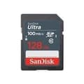 Miniatyrbild 1 av 2: Flashminneskort - SANDISK - - 128GB - - (SDSDUNR-128G-GN3IN)