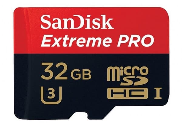Minneskort SanDisk Extreme Pro microSDHC 32GB 100/90 MB/s A1 C10 V30 (SDSQXCG-032G-GN6MA)