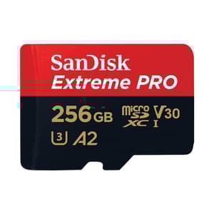 Hukommelseskort SANDISK EXTREME PRO microSDXC 256GB 200/140 MB/s UHS-I U3 (SDSQXCD-256G-GN6MA)
