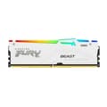 Miniatyrbild 1 av 2: RAM-minne - Kingston - Fury Beast - 64GB (2x32GB) - 5600Mhz - CL36 - Vit RGB