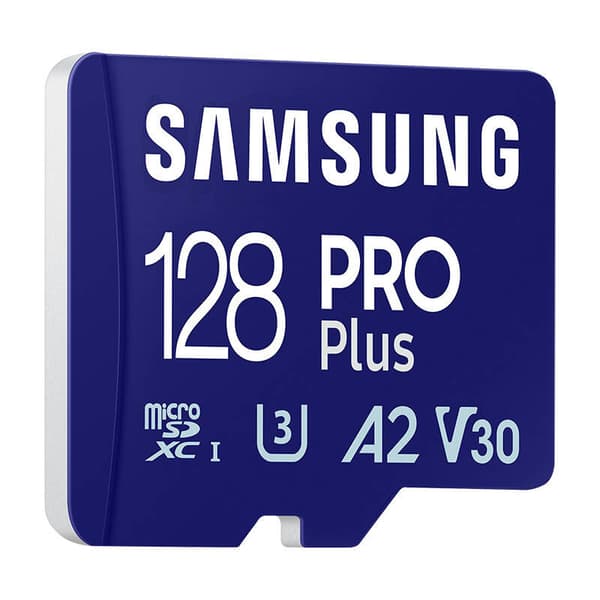 Minneskort Samsung PRO Plus SDXC 128 GB U3 A2 V30 (MB-MD128SA/EU)