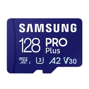 Minnekort Samsung PRO Plus SDXC 128 GB U3 A2 V30 (MB-MD128SA/EU)