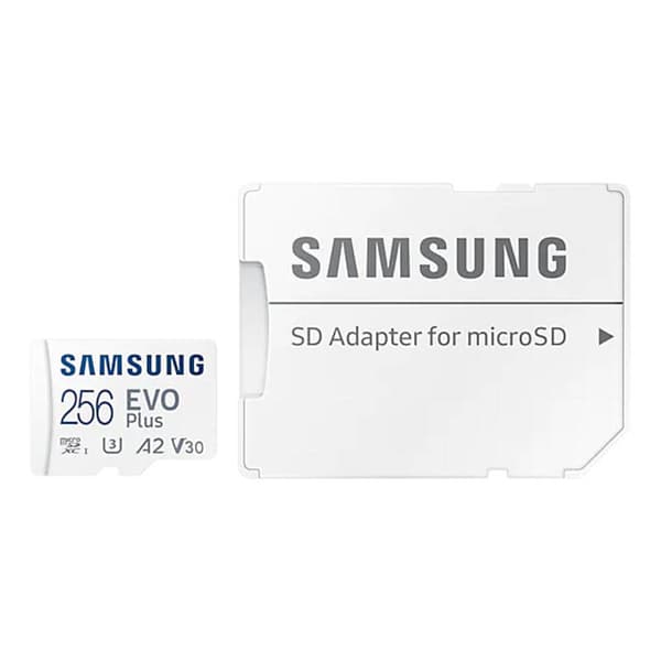 Muistikortti Samsung microSD MB-MC256SA EU EVO Plus 256GB + sovitin