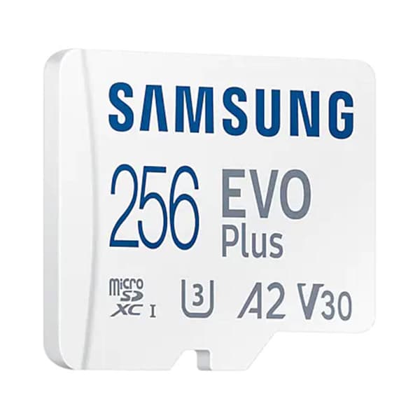 Muistikortti Samsung microSD MB-MC256SA EU EVO Plus 256GB + sovitin