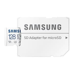 Minnekort SAMSUNG MicroSD MB-MC128SA 128GB + adapter MB-MC128SA/EU