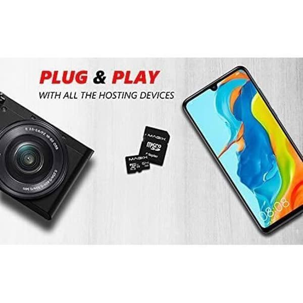 Micro SD-kort MAGIX HD Series Class10 V10 + SD-adapter upp till 80MB/s (16GB)