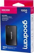 Miniatyrbilde 3 av 3: Harddisker (SSD), HX200 1TB ekstern SSDPR-HX200-1K0, Goodram