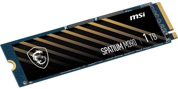 Hårddiskar (SSD), M390 1000 GB NVMe M.2, MSI