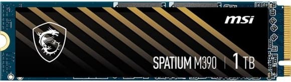 Harddisker (SSD), M390 1000 GB NVMe M.2, MSI