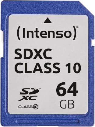 Flash-minnekort SDXC 64GB Klasse 10, Intenso