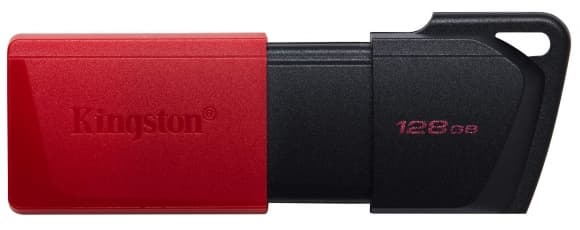 USB-flash-muisti 128 Gt DataTraveler Exodia M USB 3.2 Red, Kingston Svart, Röd