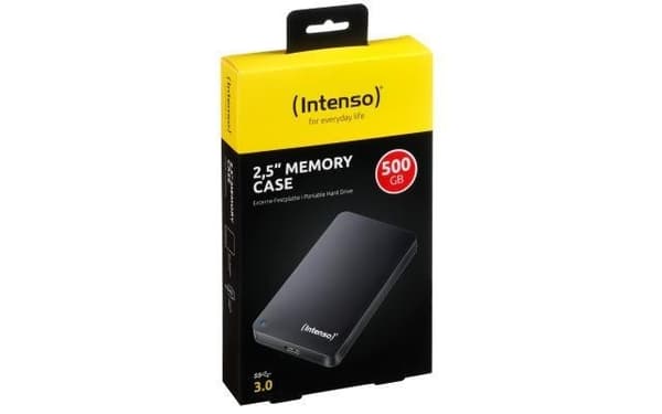 Ekstern HDD 6021513 (5tb, usb 3.0, farge svart, 6021513), Intenso