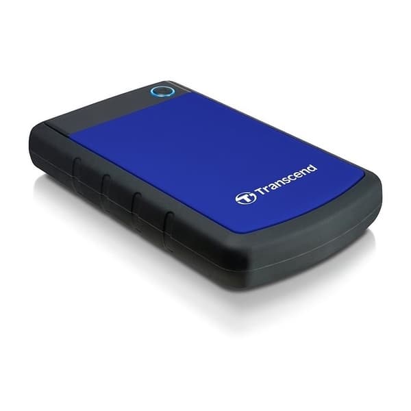 Extern hårddisk storejet (1tb, usb 3.0, färg blå, ts1tsj25h3b), Transcend