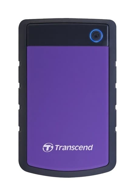 Ulkoinen HDD storejet (2tb, usb 3.0, väri violetti, ts2tsj25h3p), Transcend