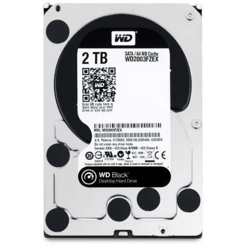 HDD sort (2tb, sata 3.0, 64 mb, 7200 rpm, 3,5", wd2003fzex), Western digital
