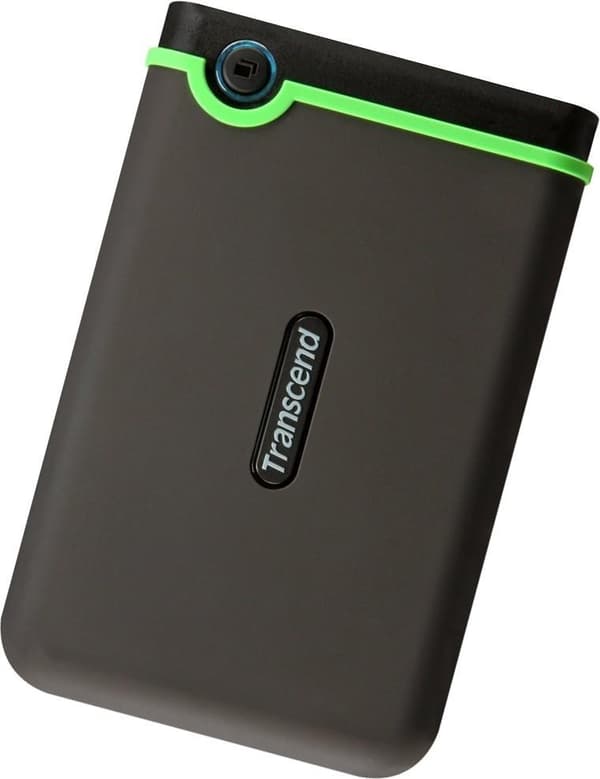 Ekstern HDD storejet (1tb, usb 3.0, farve grøn, ts1tsj25m3s), Transcend