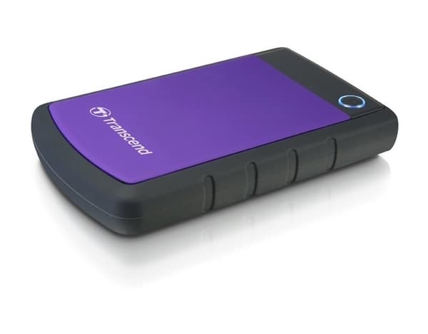 Ekstern HDD storejet (1tb, usb 3.0, farge lilla, ts1tsj25h3p), Transcend