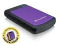Miniatyrbilde 1 av 6: Ekstern HDD storejet (1tb, usb 3.0, farge lilla, ts1tsj25h3p), Transcend