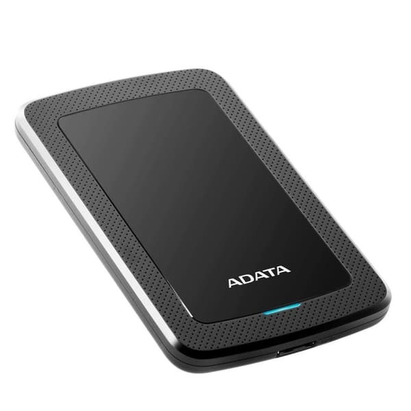 Extern hårddisk hv300 (2tb, usb 3.1, färg svart, ahv300-2tu31-cbk), Adata