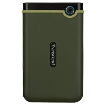 Ekstern HDD storejet (2tb, usb 3.0, farge grønn, ts2tsj25m3g), Transcend