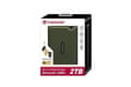 Miniatyrbilde 1 av 2: Ekstern HDD storejet (2tb, usb 3.0, farge grønn, ts2tsj25m3g), Transcend