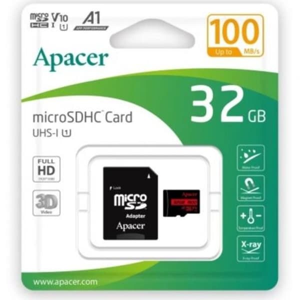 Mikro SD-kort Apacer AP32GMCSH10UB-R