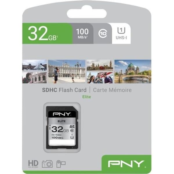 PNY SD-minneskort 32 GB Elite C10 U1