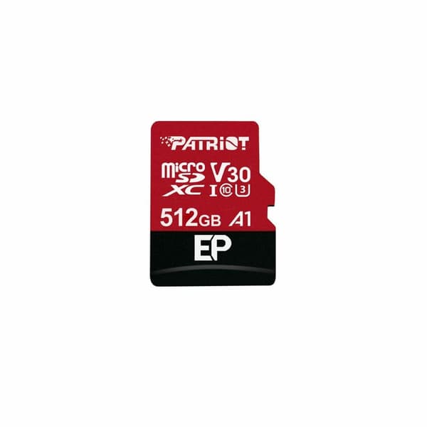 Mikro SD-kort Patriot Memory EP V30 A1 512 GB