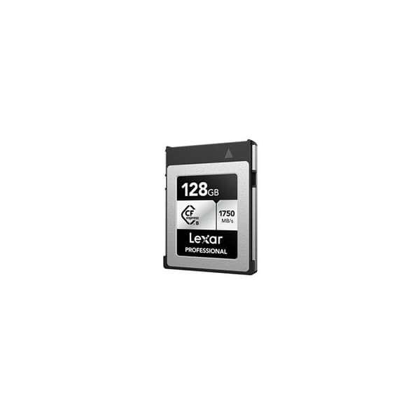 LEXAR Professionell CFexpress 128 Go Typ B Kort SILVER Serien 1750R/1300W MB/s