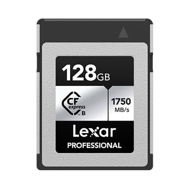 LEXAR Professionell CFexpress 128 Go Typ B Kort SILVER Serien 1750R/1300W MB/s