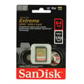 Miniatyrbild 2 av 3: SDXC-minneskort - SANDISK - Extreme 64GB - 170MB/S - 80MB/S - UHS-I Class 10 U3 V30