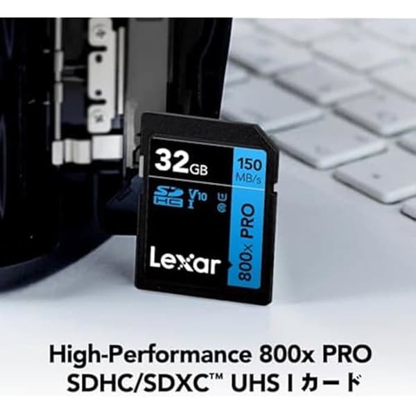 SD-kort - Lexar - Professional 800X PRO - 32 GB - Läkthastighet 800X - Klass 10