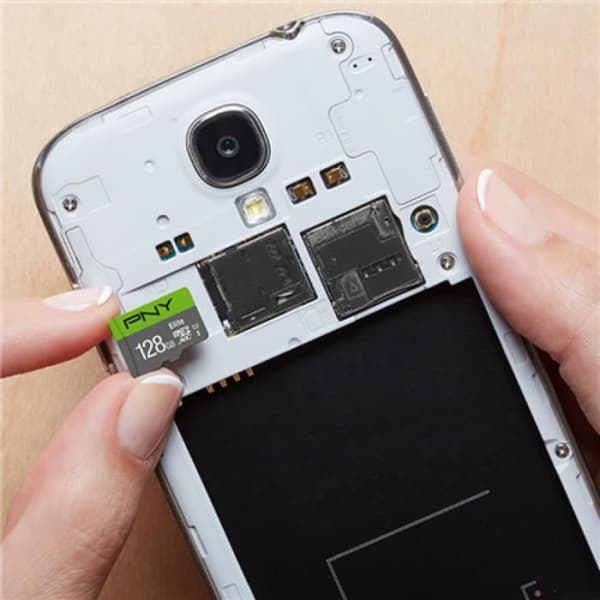 PNY Elite microSDXC-kort - 128 GB - Klass 10/UHS-I (U1)