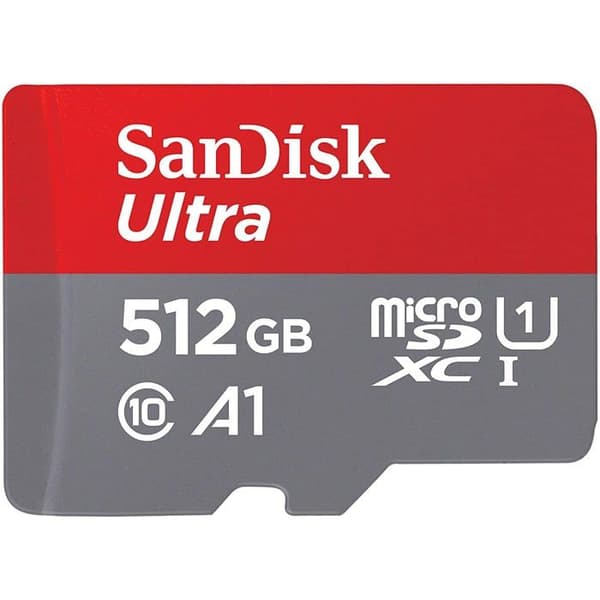 Minneskort - SANDISK - SDSQUA4-512G-GN6MA - 512 Go - Micro SDXC - Hastighet 120MB/s