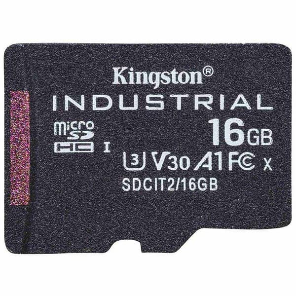 Kingston Micro Sdhc 16gb Muistikortti Musta