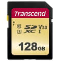 Miniatyrbild 1 av 2: Flashminneskort - TRANSCEND - 128GB UHS-I U3 SD - Kapacitet 128 GB - Klass 10 - Video Klass V30