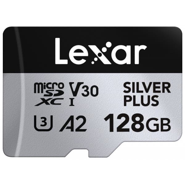Lexar Professional SILVER PLUS microSDXC UHS-I hukommelseskort 128 GB