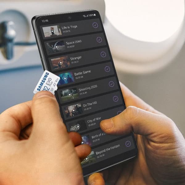 SAMSUNG 128GB MicroSD EVO PLUS minneskort