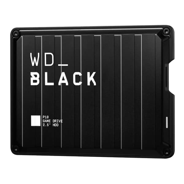 External HDD WESTERN DIGITAL P10 Game Drive (4TB, USB 3.2, Colour Black, WDBA3A0040BBK-WESN)