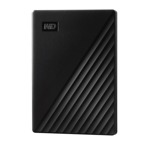 External HDD WESTERN DIGITAL My Passport (1TB, USB 2.0, USB 3.0, USB 3.2, Colour Black, WDBYVG0010BBK-WESN)