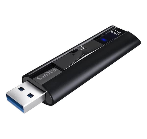 Minnestasjon flash usb3.1/128gb sdcz880-128g-g46, Sandisk Sort