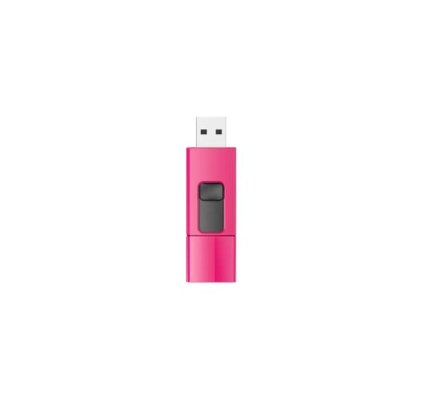 USB-flashhukommelse, 128GB Blaze B05 USB 3.2 Pink, Silicon Power