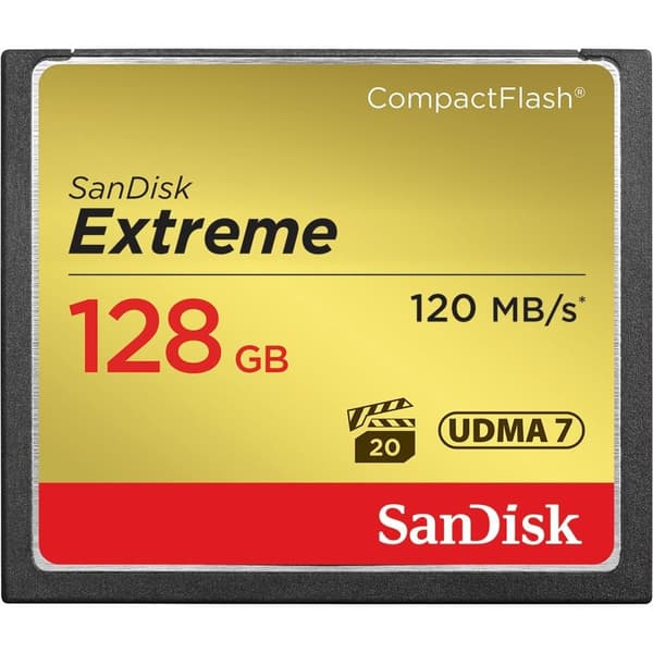 Hukommelse compact flash 128gb/sdcfxsb-128g-g46, Sandisk