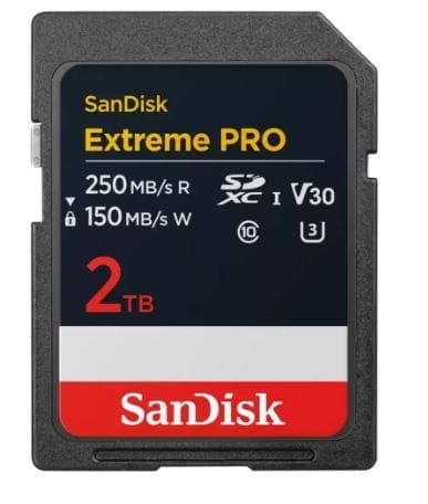 Minne sdxc 2tb uhs-1/sdsdxxd-2t00-gn4in, Sandisk