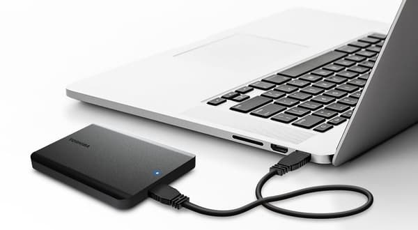 External HDD TOSHIBA Canvio Basics 2022 (HDTB510EK3AA, 1TB, USB 3.2, Colour Black, HDTB510EK3AA)