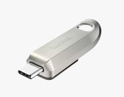 MEMORY DRIVE FLASH USB-C 512GB/SDCZ75-512G-G46 SANDISK Silver