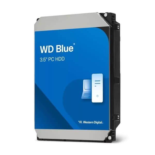 HDD WESTERN DIGITAL Blue (2TB, SATA 3.0, 64 MB, 5400 rpm, 3,5", WD20EARZ)